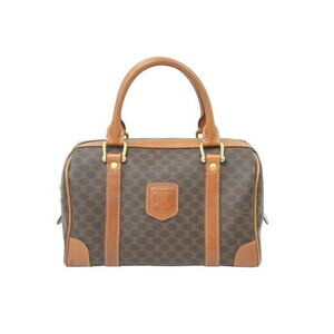 Celine Speedy Handbag Boston Bag Macadam Brown